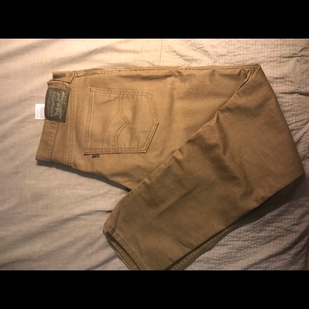 Brown Slim fit jeans